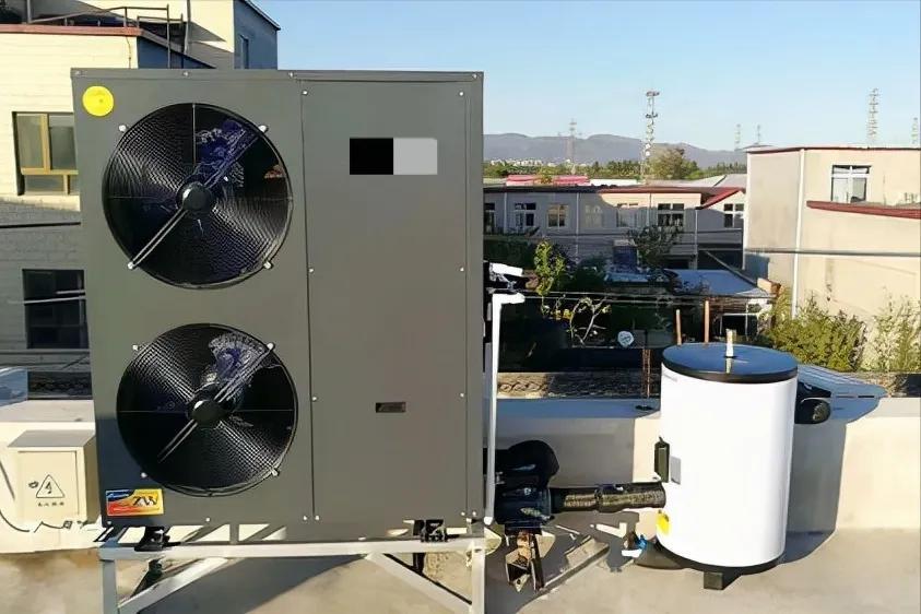 空氣能熱泵農(nóng)村安裝出的效果好嗎_空氣能加熱器安裝示意圖