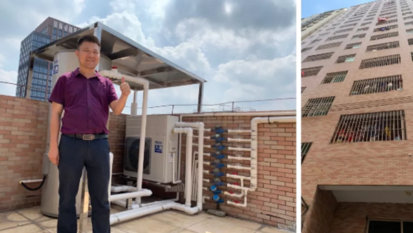 大宅用戶，都是選擇用什么樣的空氣能熱水器？_空氣能取暖原理是什么意思